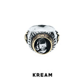 KREAM Praying hand s925 silver ring - COPPING THREADS - KREAM